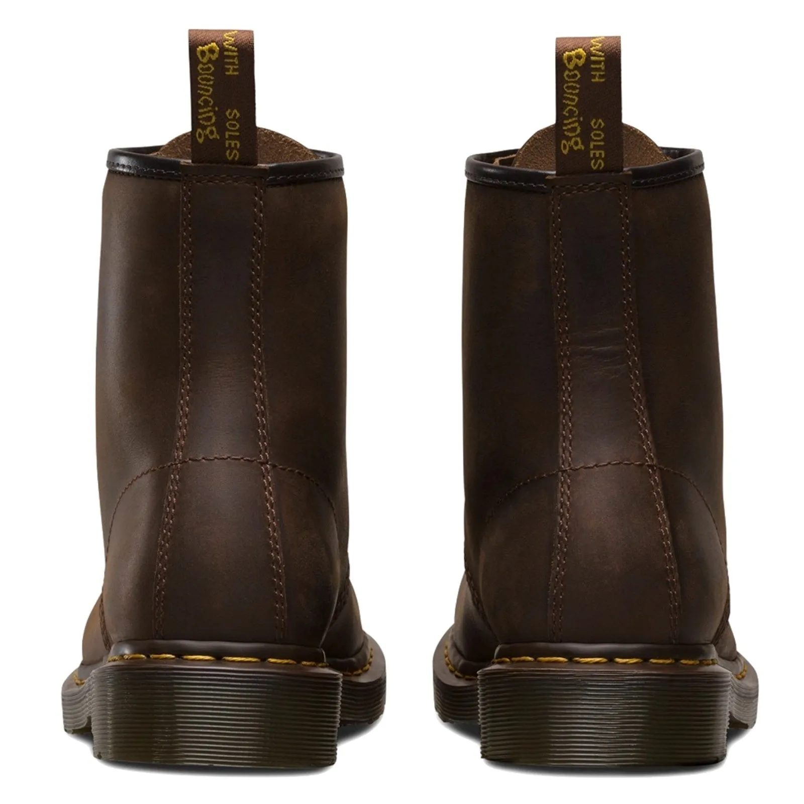 Dr. Martens 1460 8 Up Crazy Horse Leather Boots Shoes