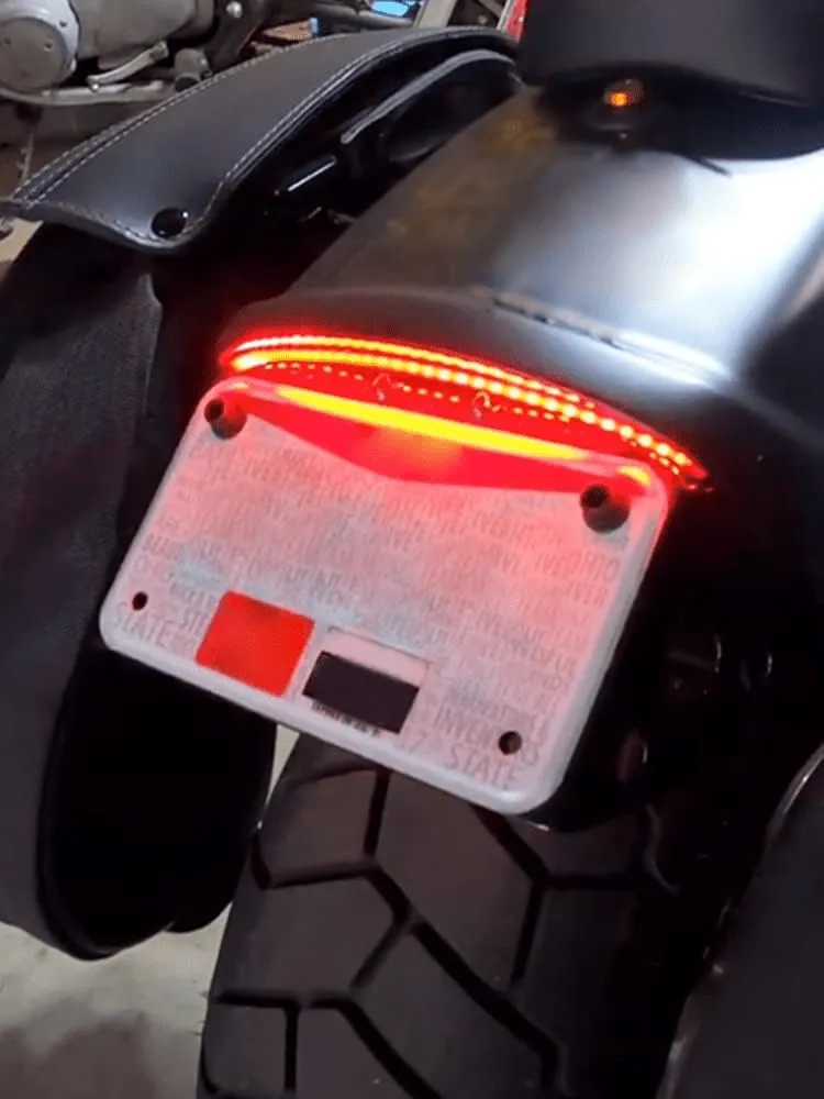 Eagle Lights SLIMLINE Auxiliary Run, Turn Signal and LED Brake Light for for 2018  Harley Davidson Fat Bob