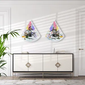 Eg se tig - Rainbow eyed - Art Print Collection