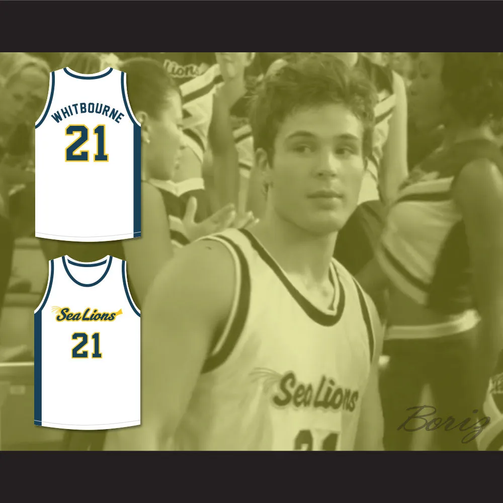 Evan Whitbourne 21 Malibu Vista High School Sea Lions Basketball Jersey Bring It On: Fight to the Finish
