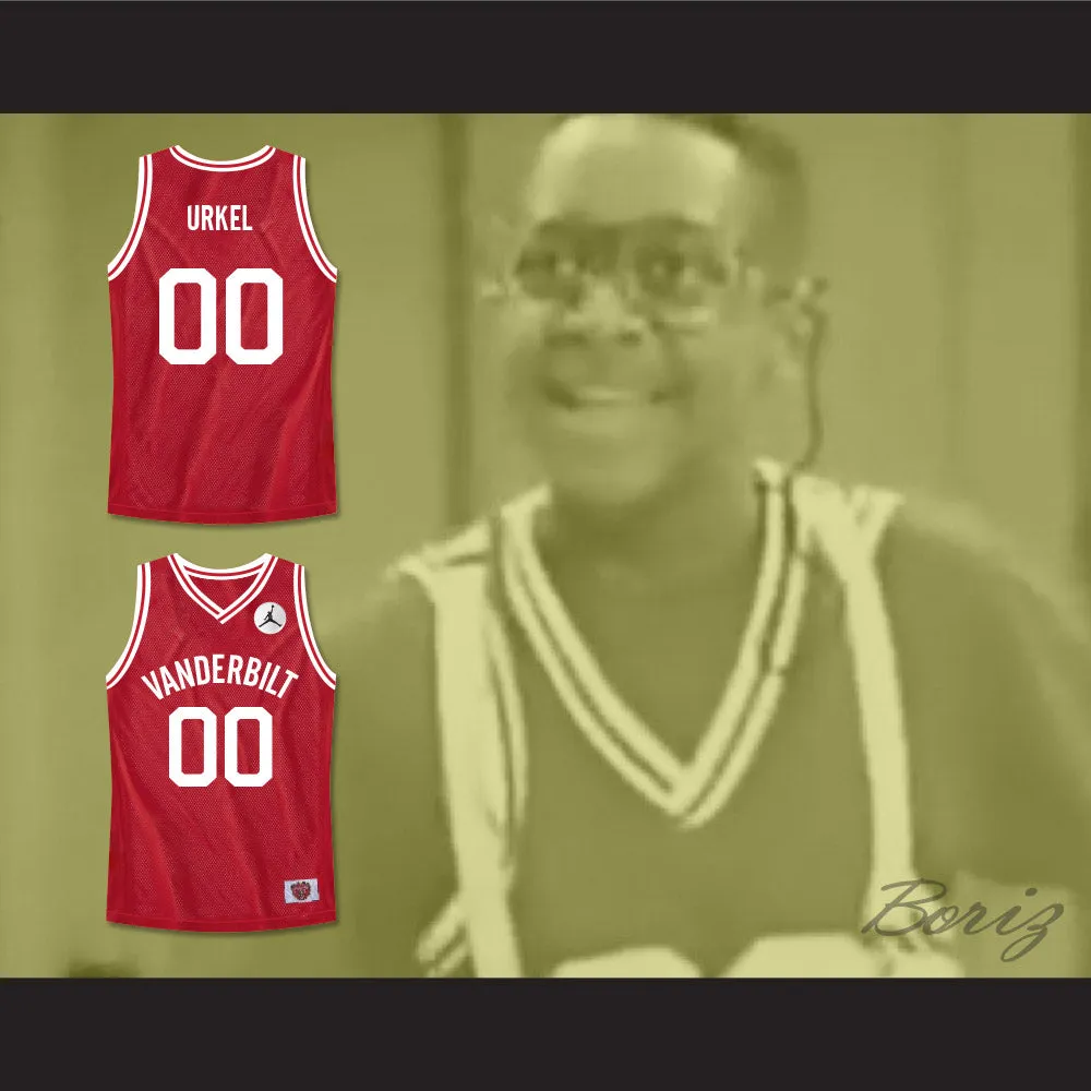Family Matters Steve Urkel 00 Vanderbilt Muskrats High School Basketball Jersey with Circle Patch 2