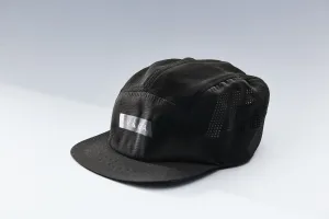 Feather Cap - Black / Grey & White