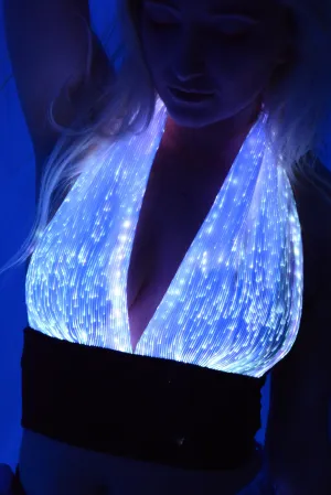 Fiber Optic Halter Top