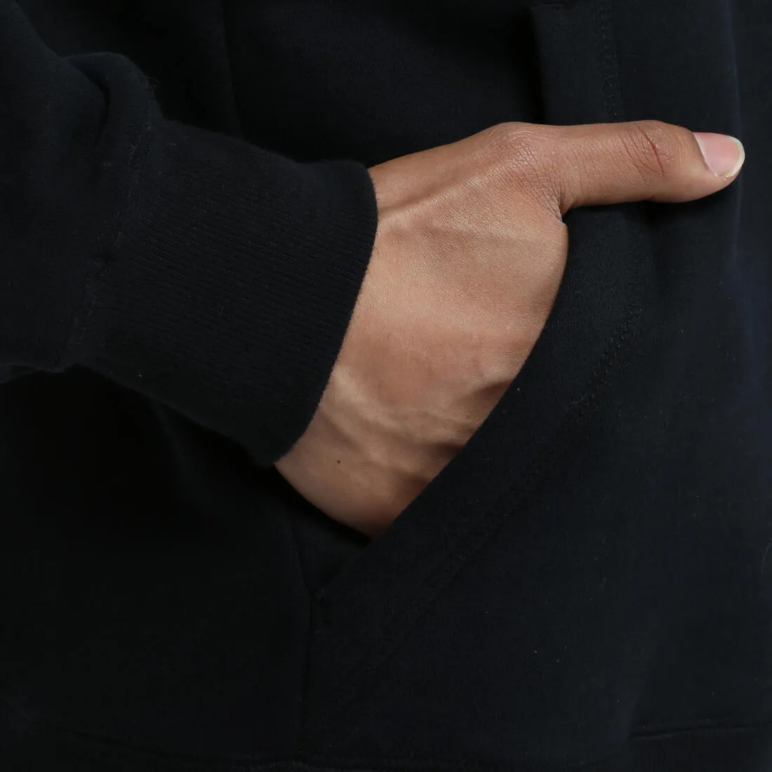 Fitness Hooded Jacket - Black