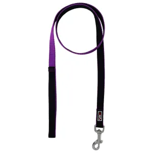 GEARBUFF Sports Leash for Dogs, Black & Purple