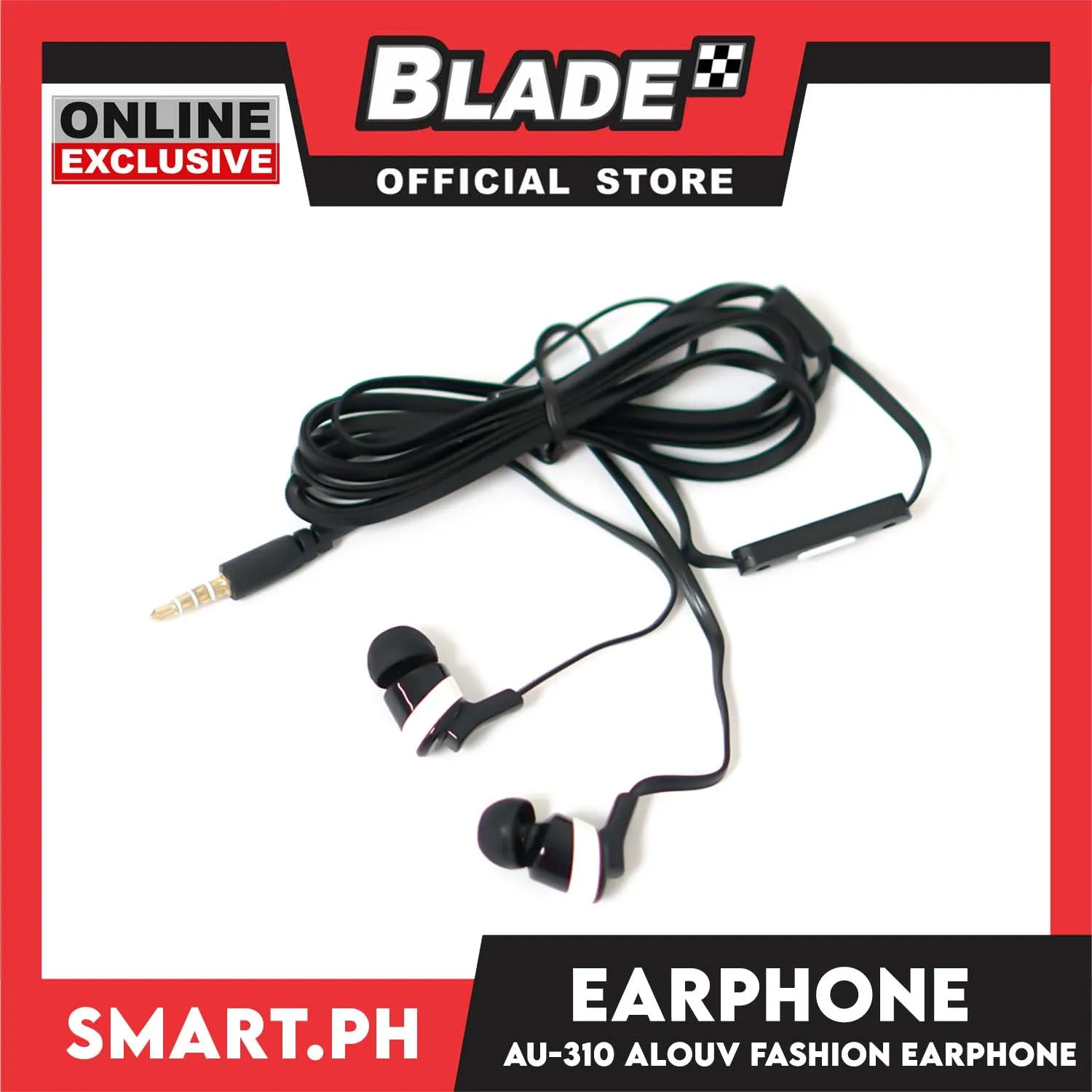 Gifts Earphone Light Concise AU-310 (Assorted Designs and Colors)