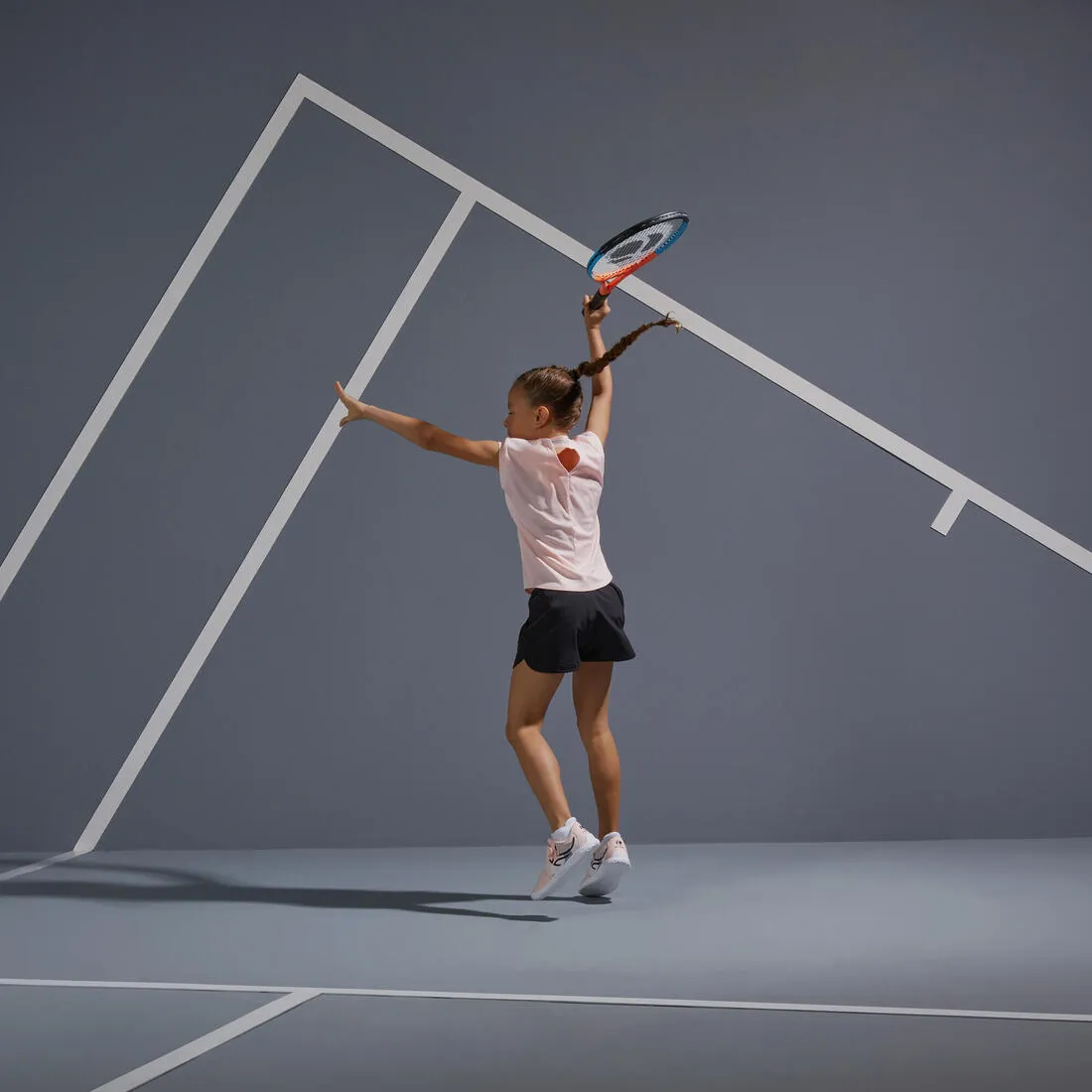 Girls' Tennis T-Shirt TTS500