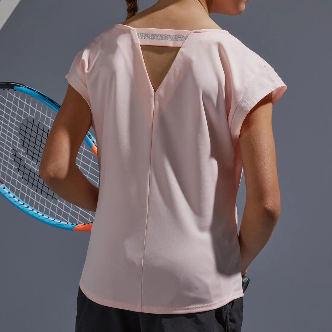 Girls' Tennis T-Shirt TTS500