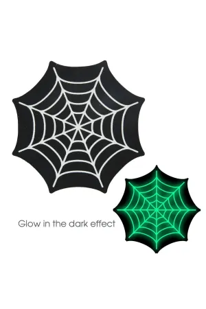 Glow in the Dark Spider Web Pasty