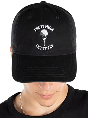Golf Themed Dad Hat by Funky Junque