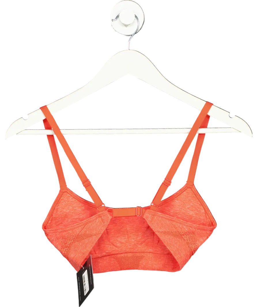 gymshark Red Vital Seamless Sports Bra UK S