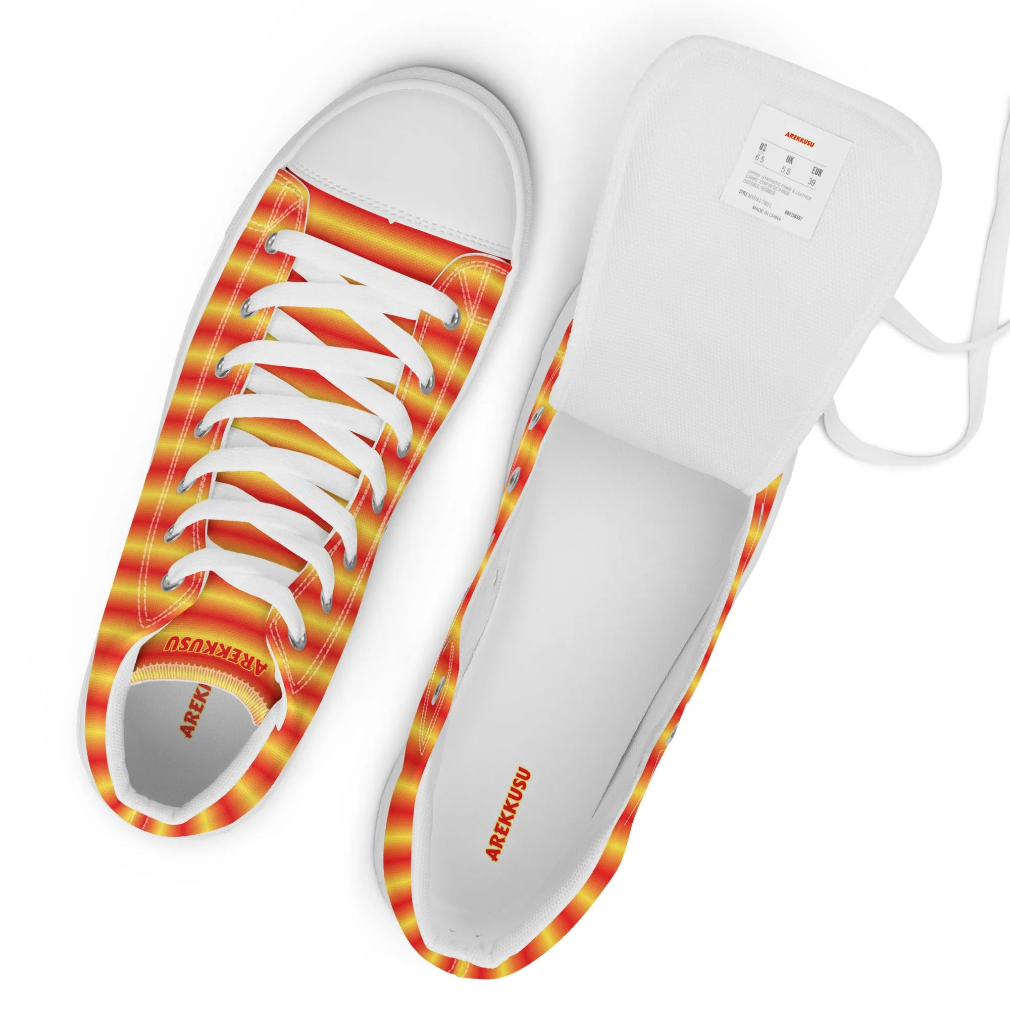 High Top Canvas Shoes