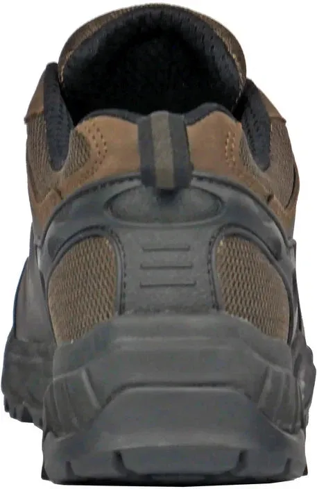 Hoss Men's Eric Lo Oblique Toe Slip Resist Work Shoe - Brown 50238