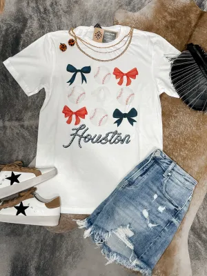 Houston Astros and Bows tee