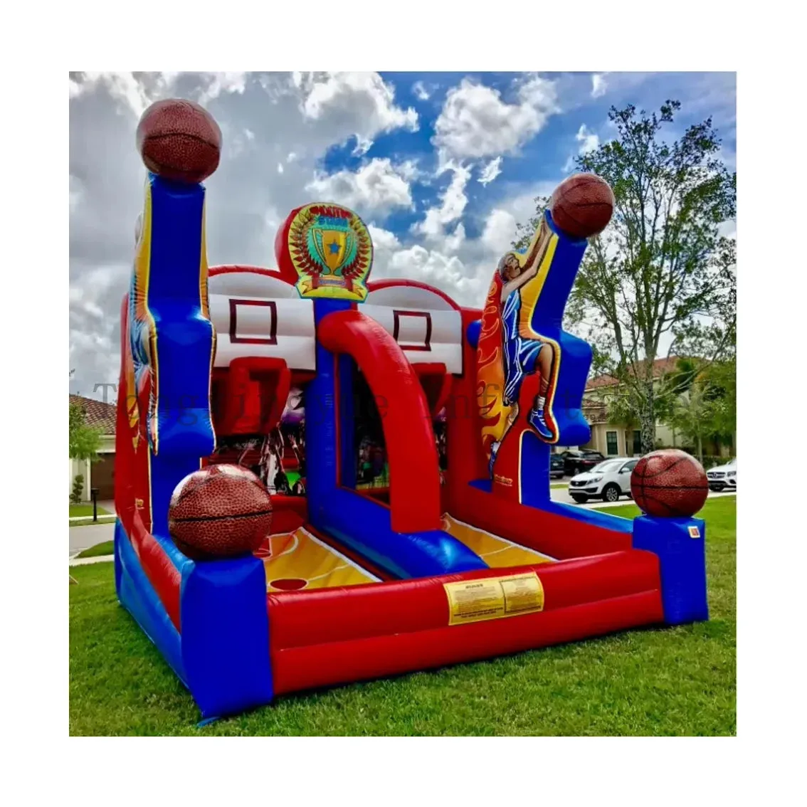 Inflatable Basketball Game Hoop Mania for Parties