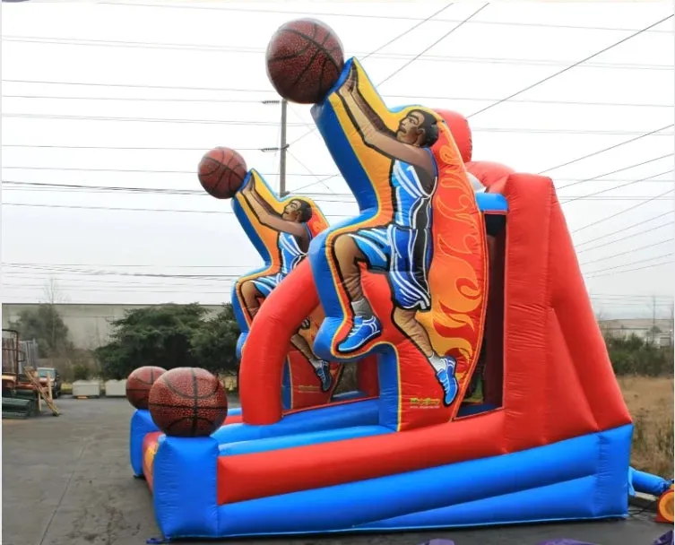 Inflatable Basketball Game Hoop Mania for Parties