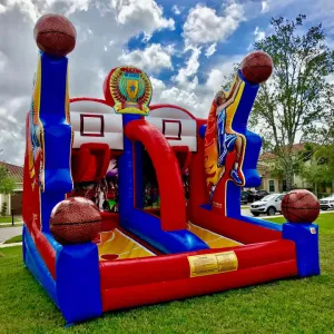 Inflatable Basketball Game Hoop Mania for Parties