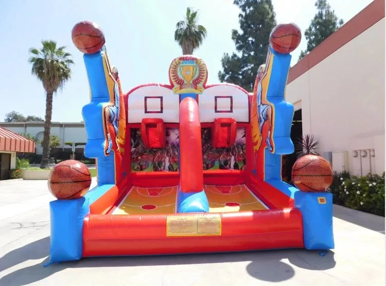 Inflatable Basketball Game Hoop Mania for Parties