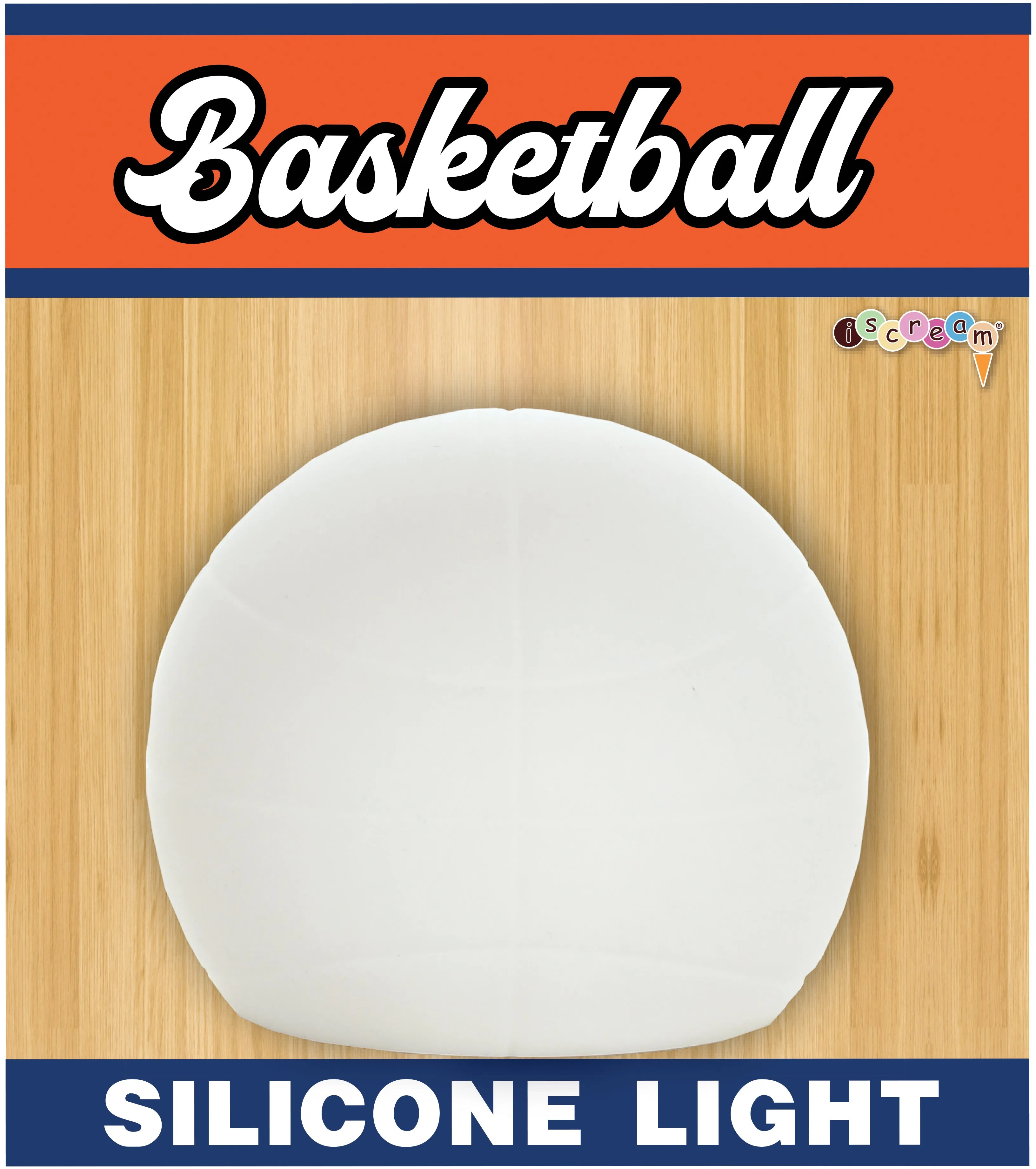 Iscream Basketball Mood Light w/Remote Control
