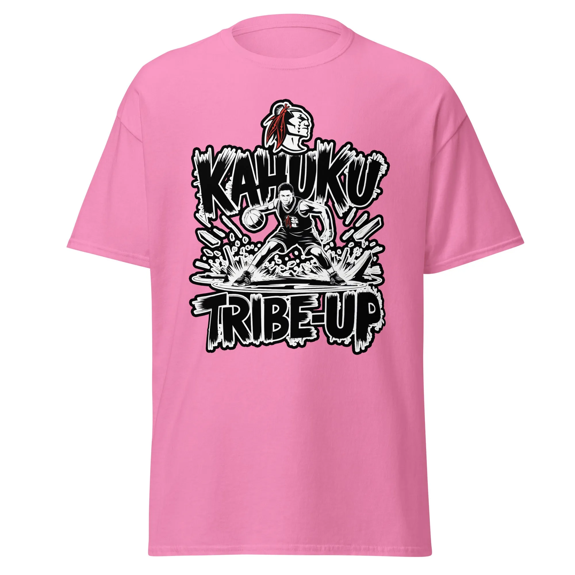 Kahuku Tribe-Up Basketball Tee