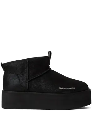 Karl Lagerfeld Thermo leather boots