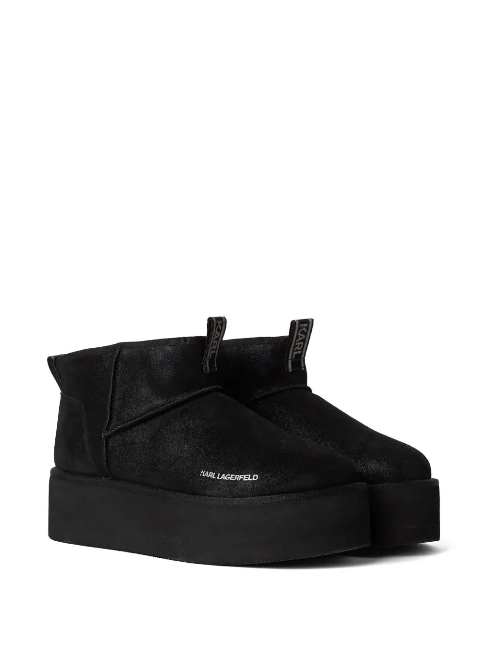 Karl Lagerfeld Thermo leather boots