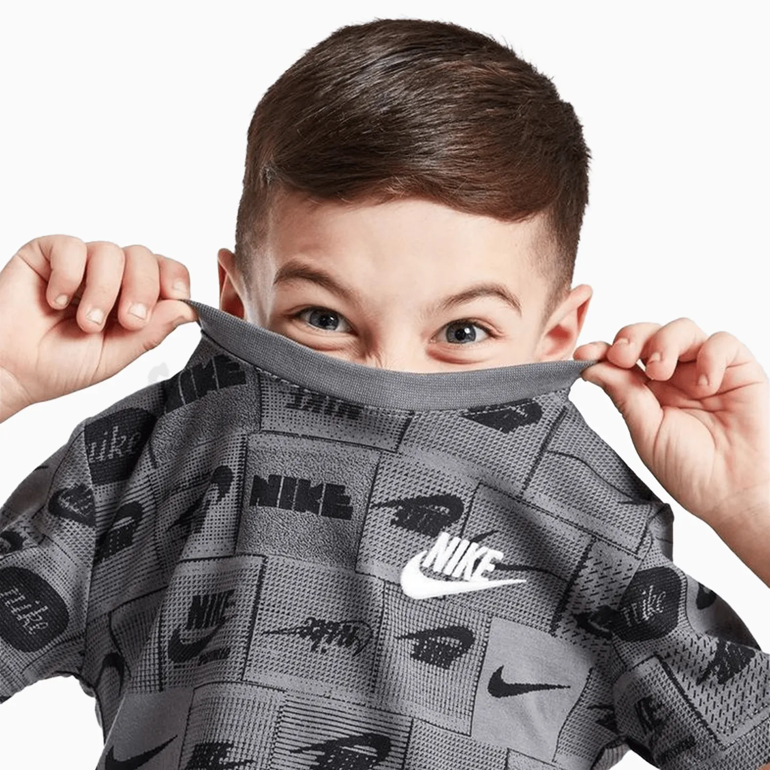 Kid's Sportswear Club AOP 2 Piece Set Outfit
