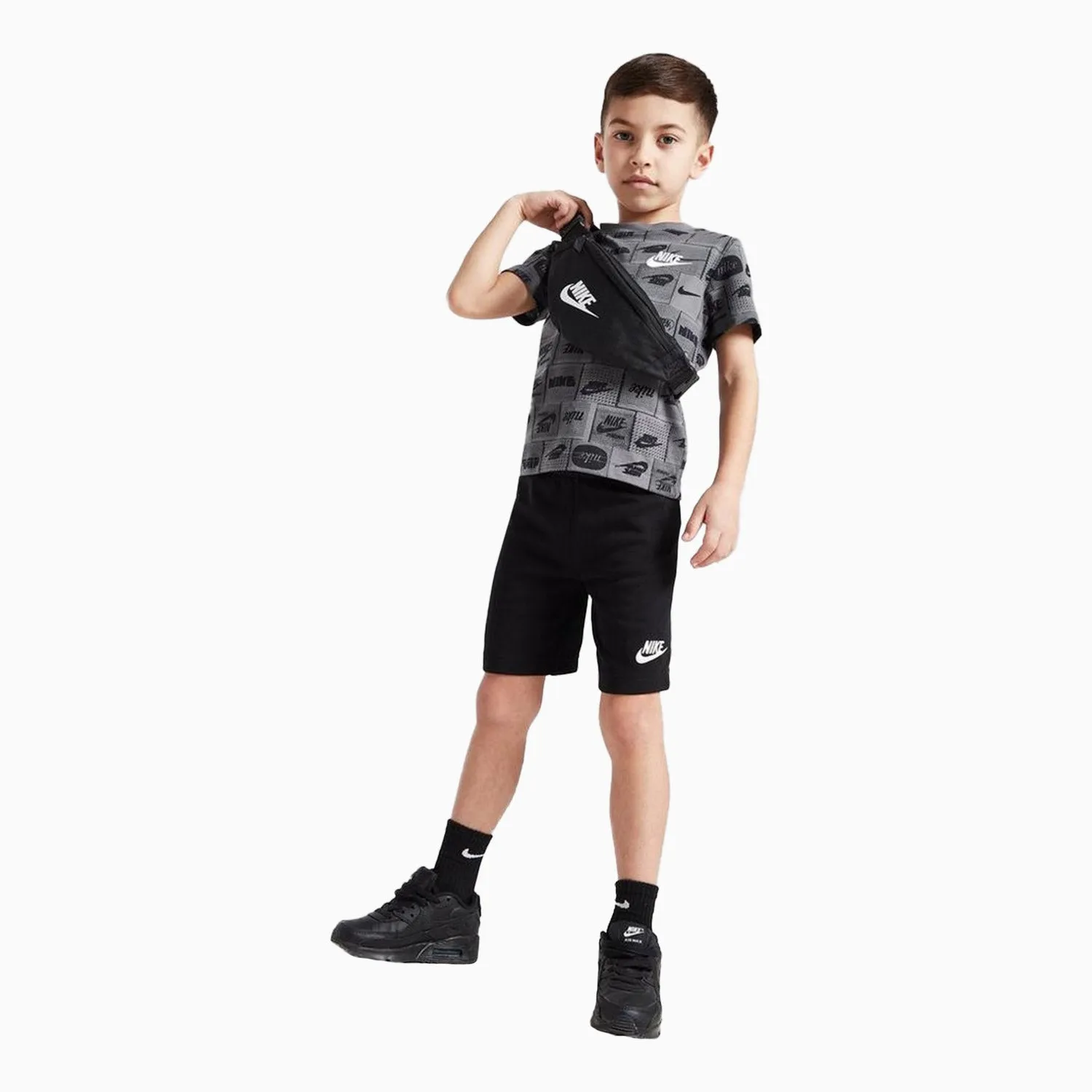 Kid's Sportswear Club AOP 2 Piece Set Outfit