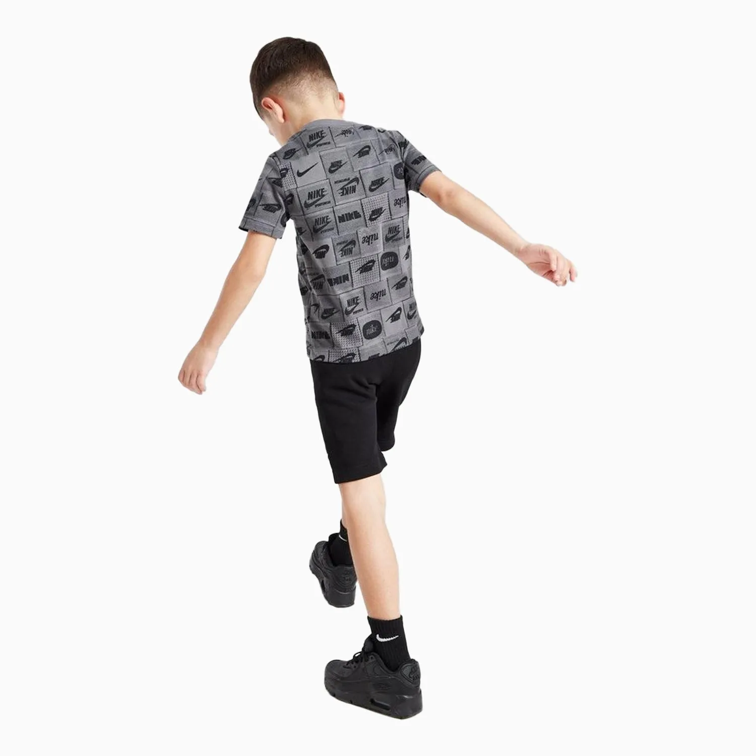 Kid's Sportswear Club AOP 2 Piece Set Outfit