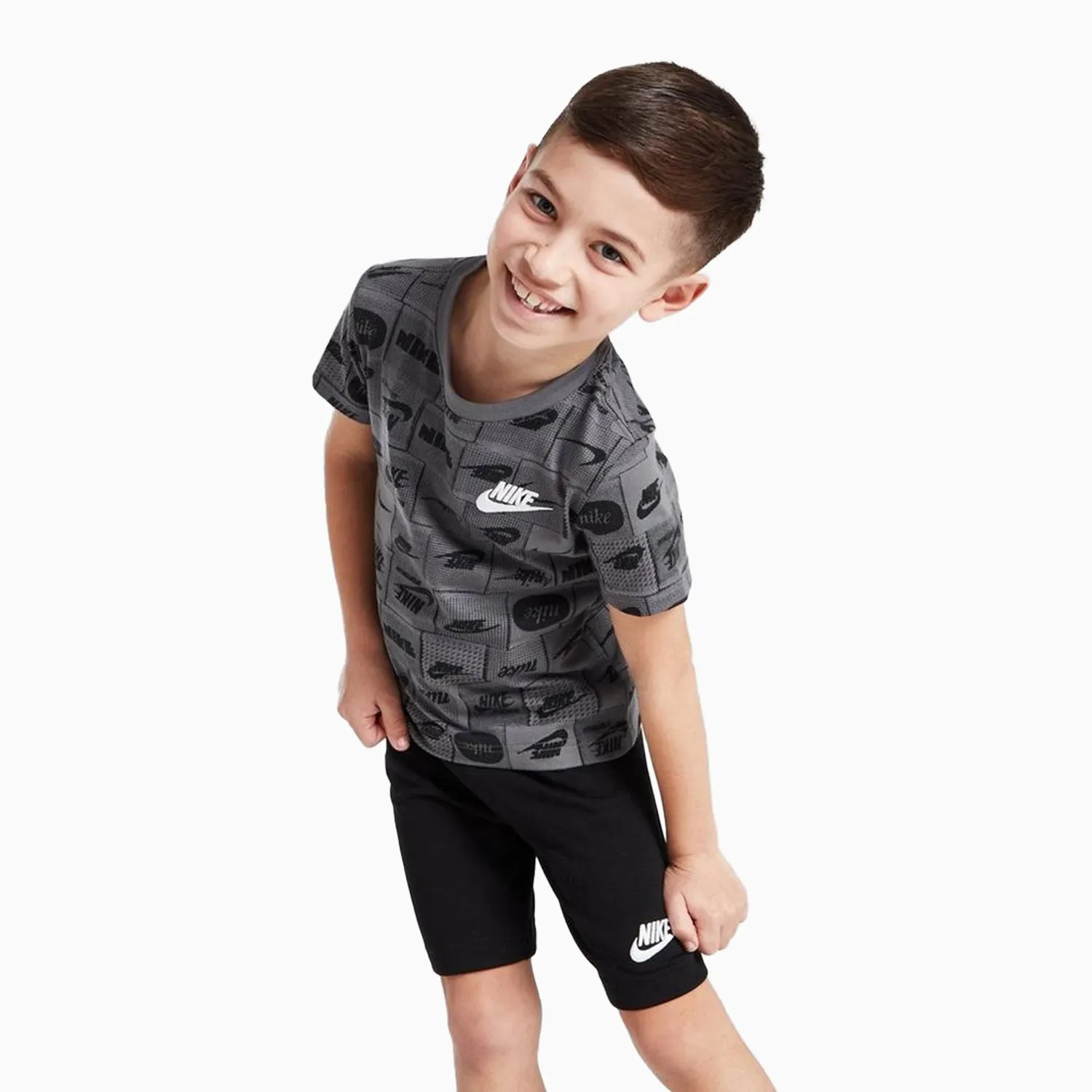 Kid's Sportswear Club AOP 2 Piece Set Outfit