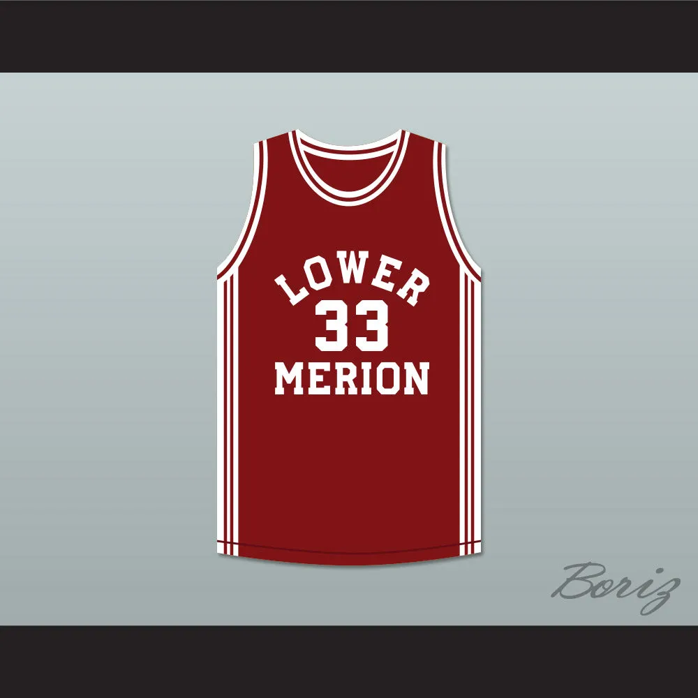 Kobe Bryant 33 Lower Merion High School Aces Maroon Basketball Jersey 2