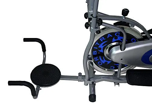 KOBO Exercise Bike 4 in 1 / Exercise Cycle Steel Wheel Spin Bike ORBITRAC Fitness Home Gym Upright AB Care ORBITRACK Twister, Push UP (Imported)