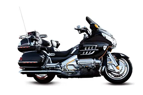 Kuryakyn 7455 Motorcycle Lighting Accent Accessory: LED Front Reflector Conversion for 2001-17 Honda Gold Wing GL1800 & F6B Motorcycles, Chrome, 1 Pair