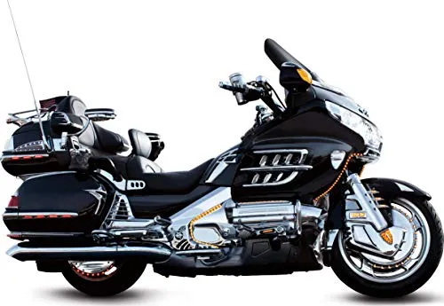 Kuryakyn 7455 Motorcycle Lighting Accent Accessory: LED Front Reflector Conversion for 2001-17 Honda Gold Wing GL1800 & F6B Motorcycles, Chrome, 1 Pair