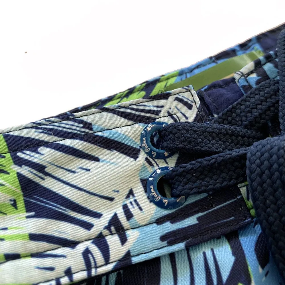 La Palma Eco-Beachwear Surf Botanical Boardshorts Made from Upcycled Plastic Bottles