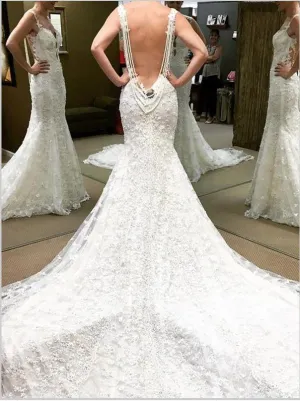 Lace Off Shoulder Short Sleeves Wedding Dresses Floor Length Ball Gown
