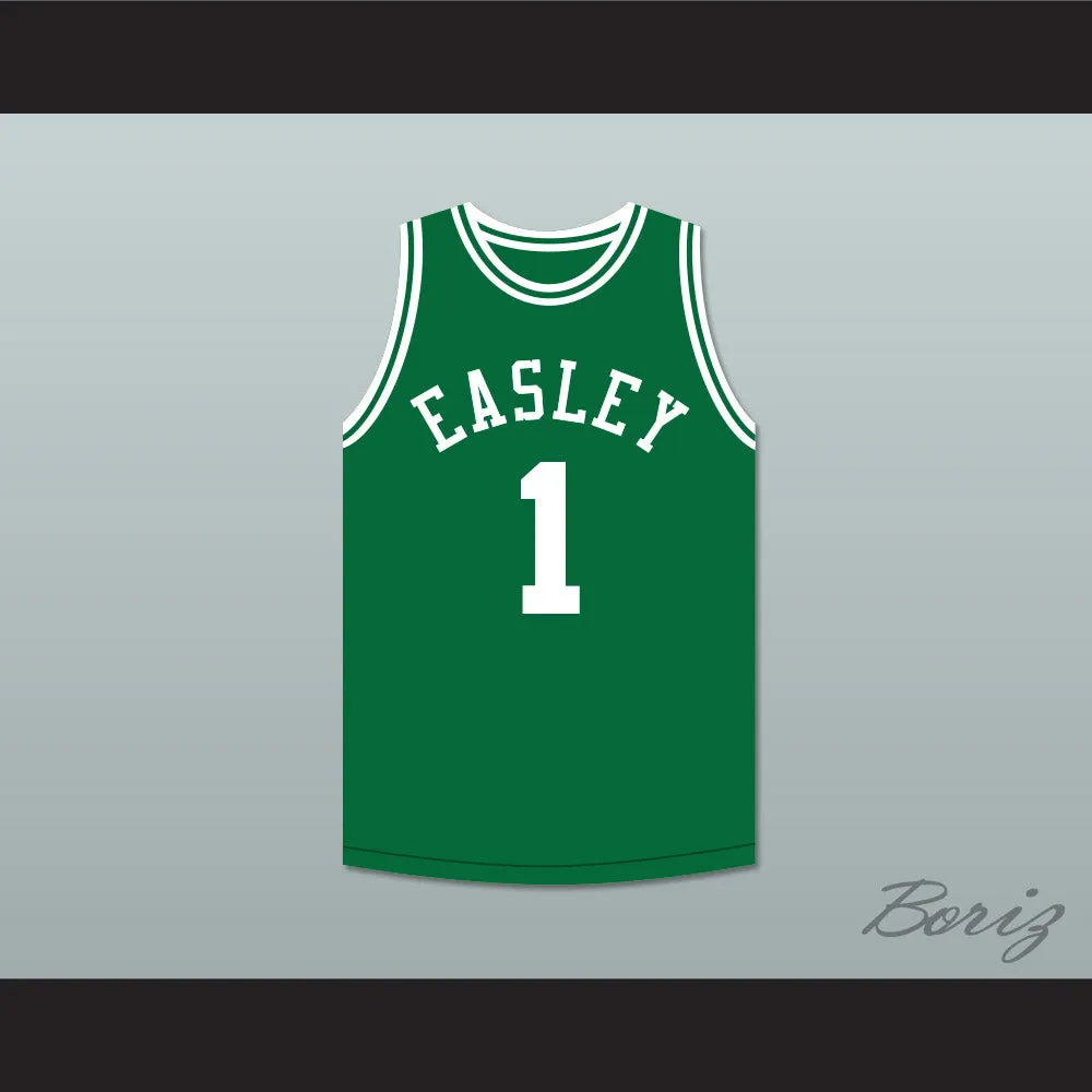 Larry Bird 1 Easley High School Basketball Jersey The Legend of Young Larry Bird Skit