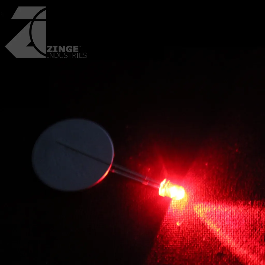 LEDs - Set of 10 - Red - Solid - Constant Light