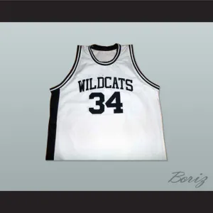 Len Bias 34 Northwestern Wildcats High School White Basketball Jersey