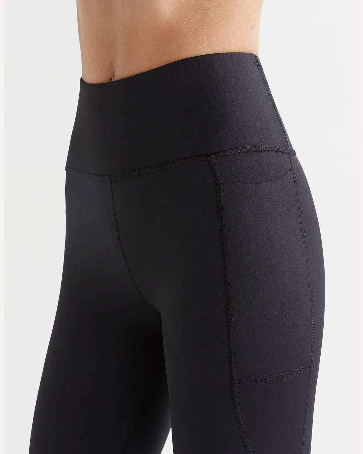 Lilybod Zoe Air-Core Dual Pocket Full Length Legging - Black