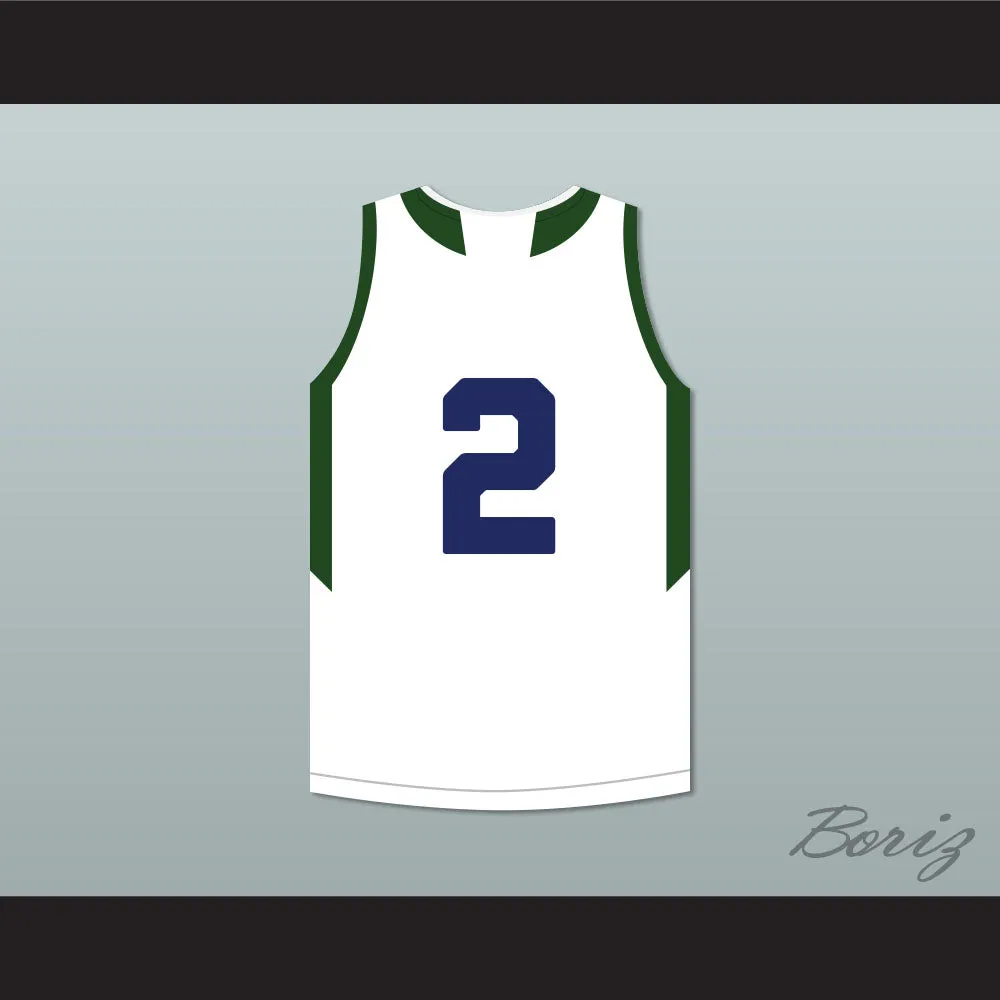 Lonzo Ball 2 Chino Hills High School Huskies White Basketball Jersey 2