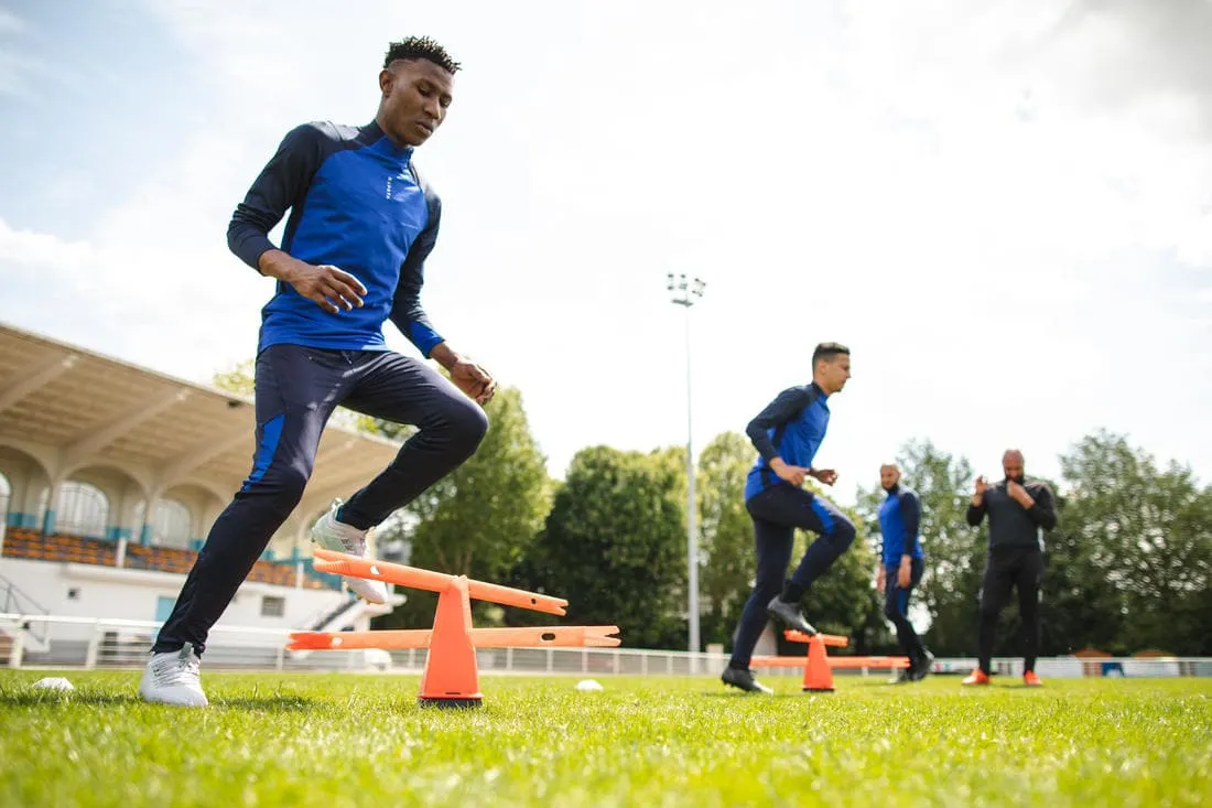 Lot de 2 jalons d'entraînement de football 90cm Modular orange