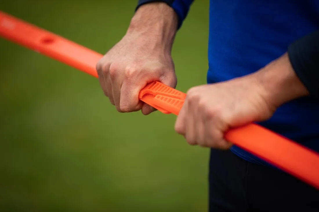Lot de 2 jalons d'entraînement de football 90cm Modular orange