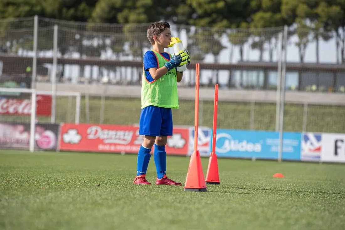 Lot de 2 jalons d'entraînement de football 90cm Modular orange