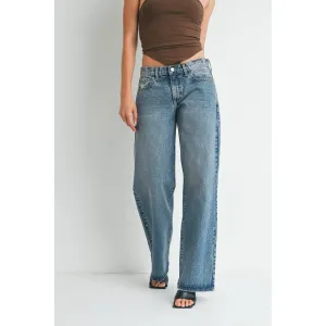 Low Rise Baggy Slouch Jean