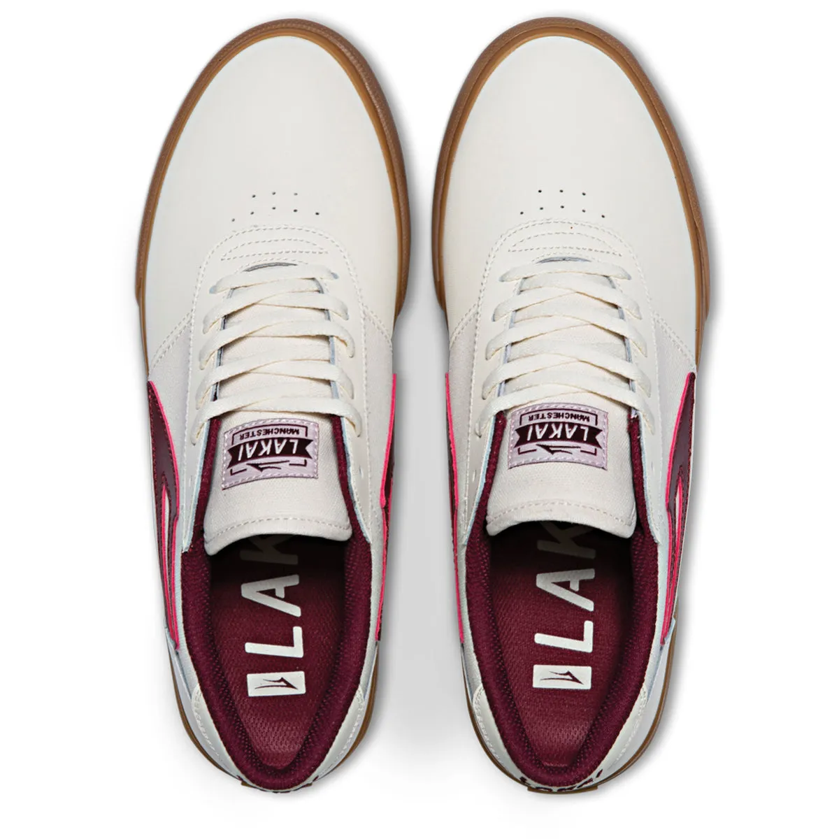Manchester - Cream/Gum Leather