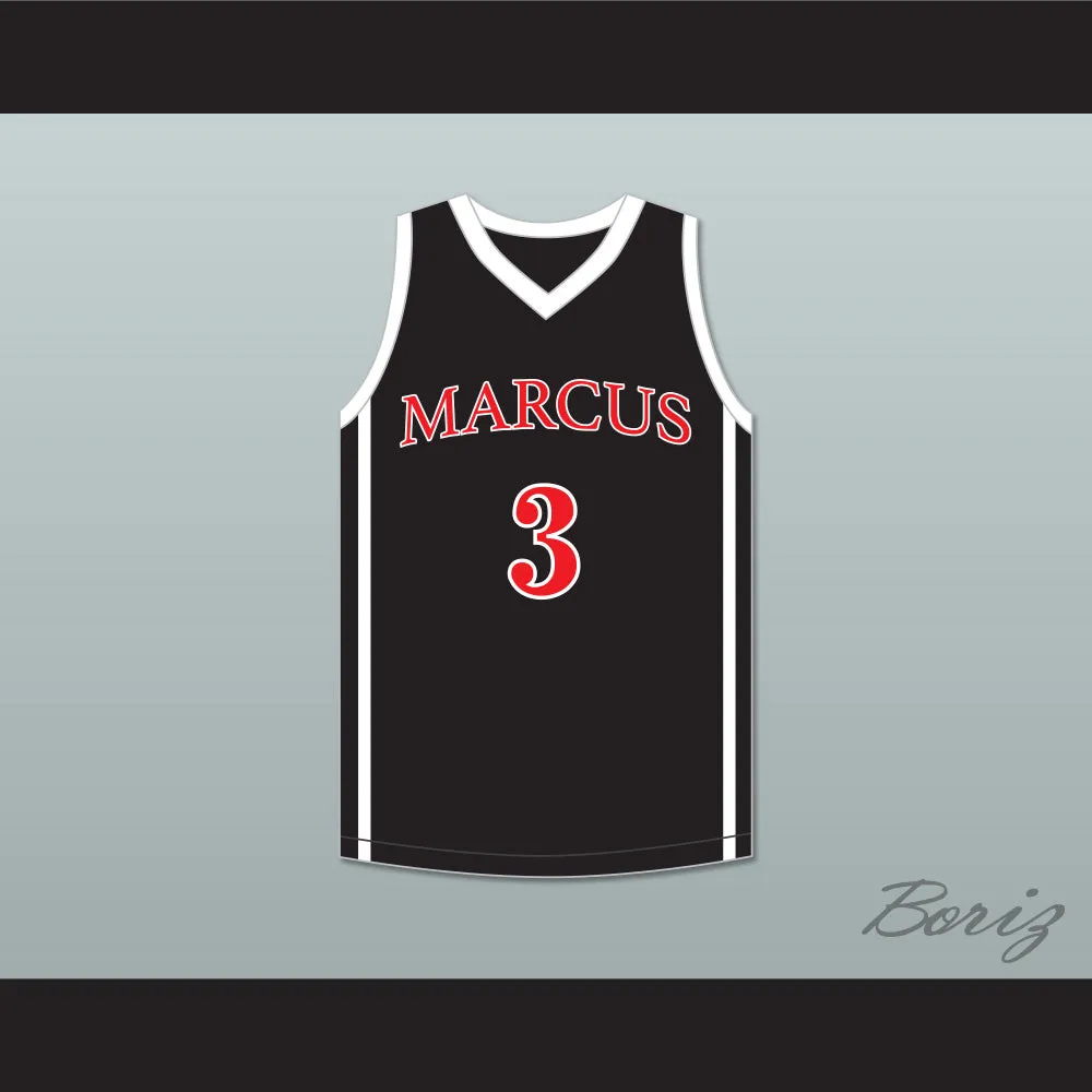 Marcus Smart 3 Edward S. Marcus High School Marauders Black Basketball Jersey 1