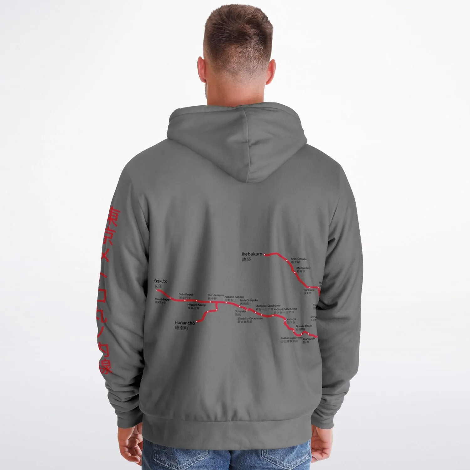 Marunouchi Line Ultra-Soft Microfleece Zip Hoodie