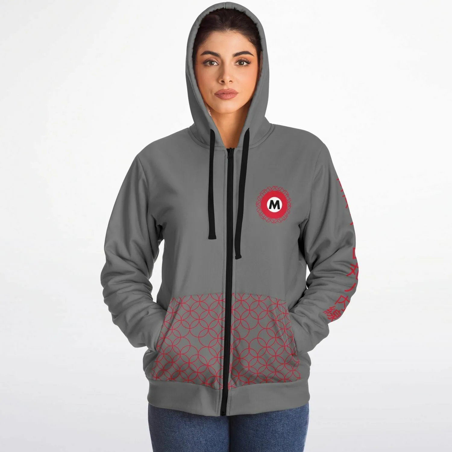 Marunouchi Line Ultra-Soft Microfleece Zip Hoodie
