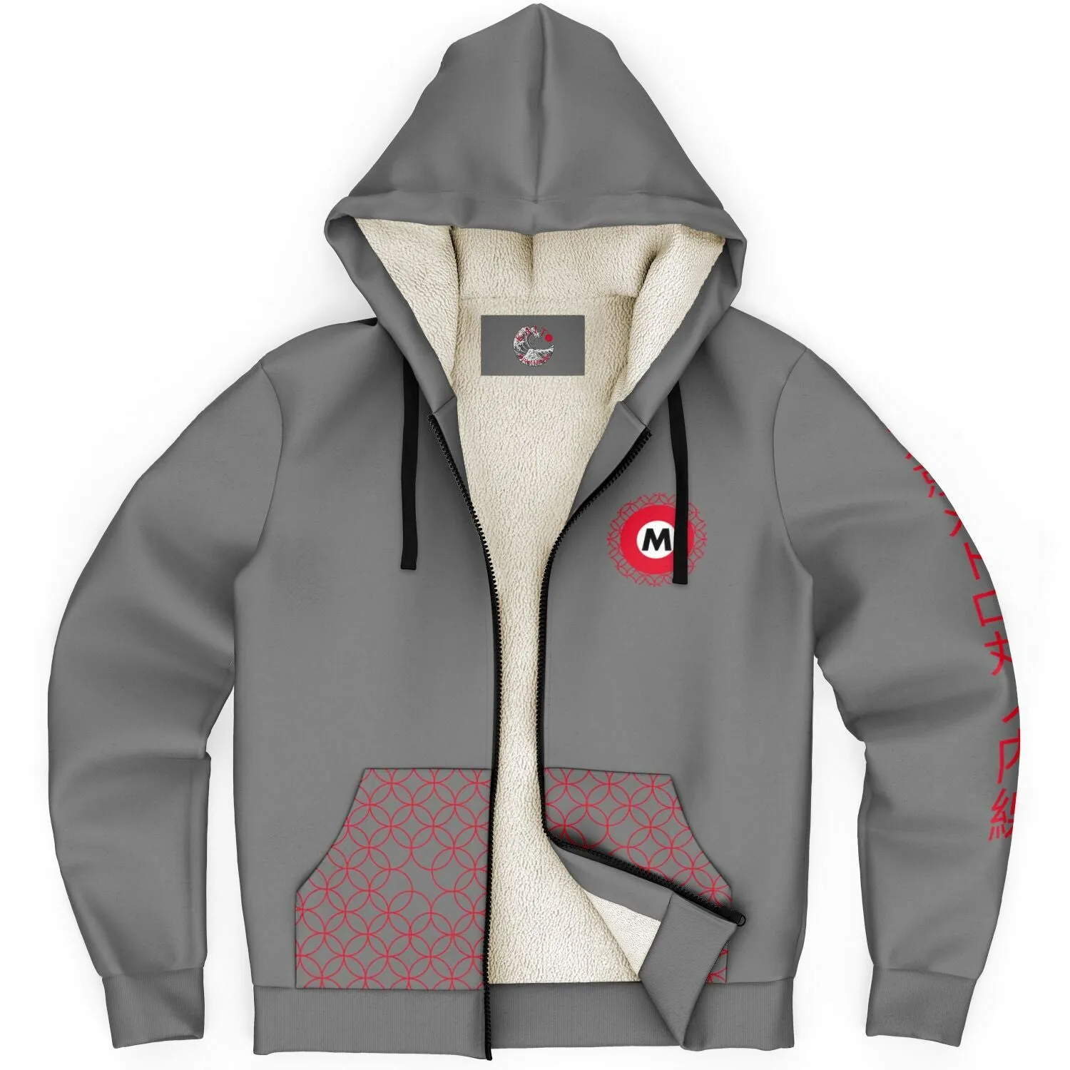 Marunouchi Line Ultra-Soft Microfleece Zip Hoodie